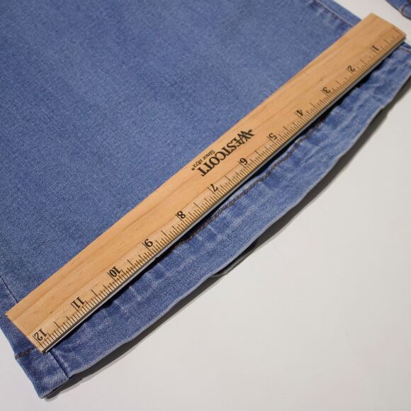We The Free Venice Beach Flare Wrap Over High Rise Stretch Jeans Women Size 26 - Picture 12 of 15